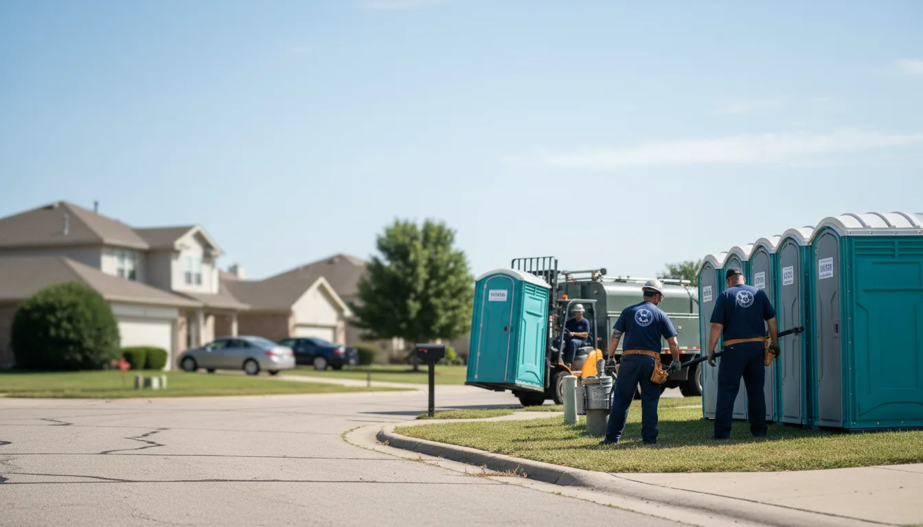 Porta Potty Rental in Brookfield, OH near me